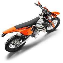 KTM 125 XC-W right rear top